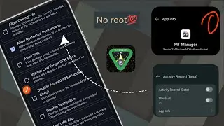 Give restricted/assesiblity permission to non playstore and all apps