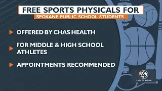 Free sports physicals for Spokane public school students