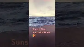 Sunset Time #beach #induruwa #travel #imaginedragons #music #song #art #artist #travel #kucing🇱🇰😍🌴🥥