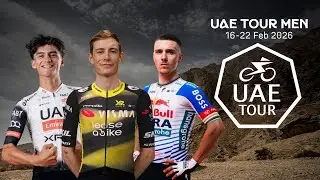 RECORRIDO UAE TOUR 2026: El Desierto Arde con Vingegaard, Remco y Del Toro