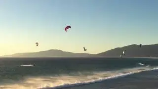 Megaloops and Kitesurfing tarifa spain kiteboarding