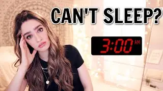 Can't fall asleep?! How to FALL ASLEEP FAST!