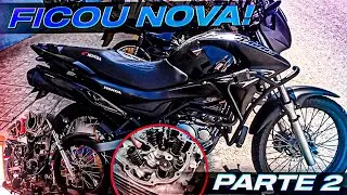 TROCA DE KIT CILINDRO / PISTÃO - NX FALCON 400 i - Pt2