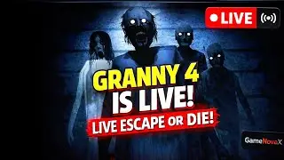 Granny 4 LIVE 🔴 | New Horror Game Update | Scariest Gameplay  #live #shorts #ytshorts #shortsfeed