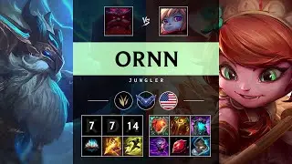 Ornn Jungle vs Poppy - NA Diamond Patch 25.14