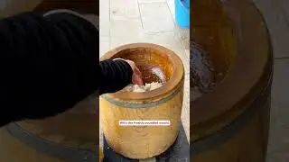 Изготовление моти в Киото 🌿 #шорты