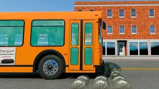 Live Mix Colour City Bus  vs Speed Bump #beamngdrive #live #gaming #viral #trending #livestream