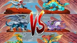 Dragon City - LADY . DRACE & SUPER NATURE Dragon Fighting [Fight & Skill ] - NEW Dragon #3.