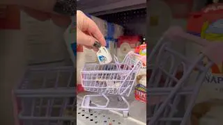 Mini Shopping For A Cake! #minishopping #minis #miniature