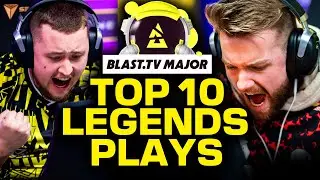 BLAST Paris MAJOR - TOP PLAYS - LEGENDS Stage | CSGO