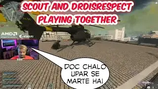 Scout And DrDisrespect In Helicopter | Scout Playing With DrDisrespect