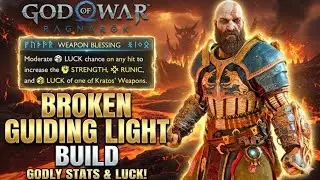 Gna And Berserker King Got Deleted By Guiding Light Build Kratos - God Of War Ragnarok