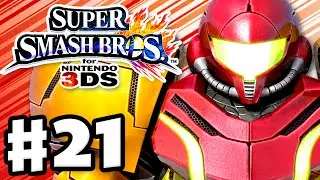 Super Smash Bros. 3DS - Gameplay Walkthrough Part 21 - Samus (Nintendo 3DS Gameplay)