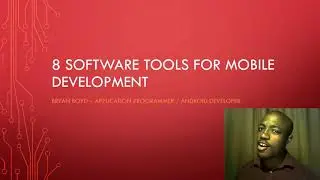 8 Software Tools For Mobile Development Intro