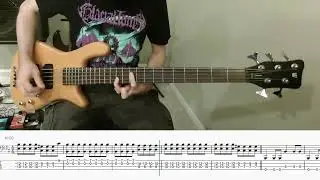 Isis - Carry (bass cover with tab)