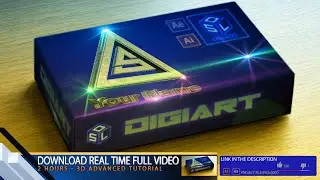 3D Element Logo Advanced | Speed ART | Tutorial