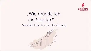 „Wie gründe ich ein Start-up?“ – Von der Idee bis zur Umsetzung