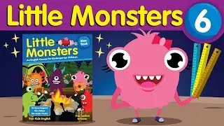 Little Monsters: Unit 6 Blue Book | School Supplies English Lesson for Children | Fun Kids English