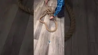 A Big Bowline #shorts #rope #firefighter #knot #climbing #sailing #farm