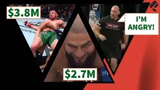 UFC 319 Fighter Payouts! Sean Strickland SUSPENDED 6 Months