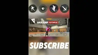 Free fire  back jump headshot trick ⚙️ Back jump tutorial 🗿#shorts #freefire