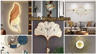 Top 50 Modern Home Wall Clock  Design ideas 2025 | Living Room Wall Clock Designs | clock Design