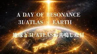 A DAY OF RESONANCE　3I/ATLAS × EARTH　地球と3I/ATLASが共鳴した日
