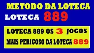 LOTECA 889 OS 3 JOGOS MAIS PERIGOSO DA LOTECA 889
