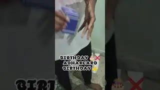 BIRTHDAY GIFT 🎁 #life #lifestyle #shorts #vishnu14999