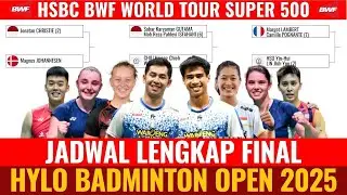 Jadwal Final Hylo Open 2025