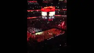 United center in fire ! Let's go bulls
