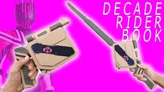 Nanii... DX Rider Book Kamen Rider Decade  From Chardboard ~ ONOREE DIKEIDOO 😱😱😱😱 [Review]