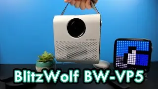 Бюджетный проектор BlitzWolf BW-VP5 с разрешением 720P &mdash; распаковка и обзор