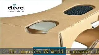Durovis Dive Cardboard 6 - braun - Virtual Reality Headset Inspired by Google Cardboard V2 f&uuml;r Goog