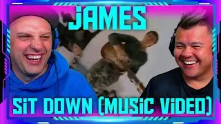 Reaction To Sit Down By James (Music VIdeo) | THE WOLF HUNTERZ REACTIONS Travis and Jon