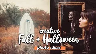 Creative and Spooky Photo Ideas for Fall and Halloween