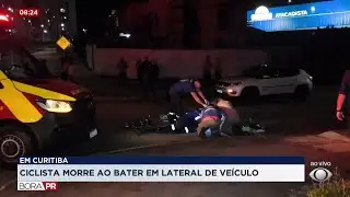 Ciclista morre em colis&atilde;o no Bairro Alto, em Curitiba