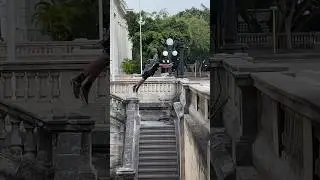 LINES AND BIG JUMPS FROM TEAM OVERWAY - PARKOUR#shorts #parkour