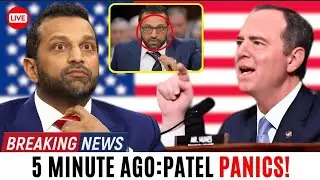 5 Minutes Ago: Patel PANICS As Schiff Reads The Newly Released Epstein Files LIVE