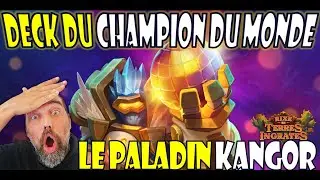 DECK DU CHAMPION DU MONDE! Paladin Kangor de PocketTrain