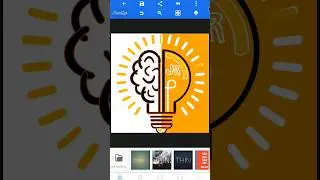 Bulb Logo Illustration - Illustration tips😳 - #shorts