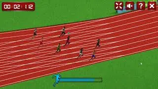 100 Meters Race: New Orleans, Any%, Web in 00:13:513