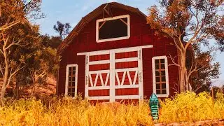🔴 Let's Build a Western Barn with the New Barn Doors in ARK: Survival Ascended!