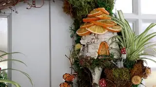 Fairy Garden on a Wreath! 🧚&zwj;♀️💚✨