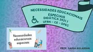 Necessidades educacionais especiais