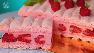 Framboisier | Рецепт для гурманов с малиновым садом сверху | Необычный вкус