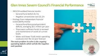 Glen Innes Severn Council's Current Financial Position