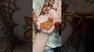 ✨basic arts of bold flower mehendi in details#newmahendi #latest #artsandcrafts #creativehenna #5eb
