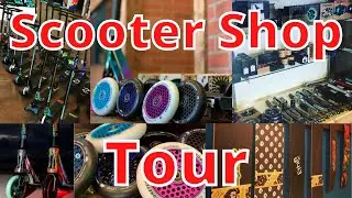 Tour of the best PRO SCOOTER SHOP in the COUNTRY (St. Louis - Dialed Scooters and BMX Tour)