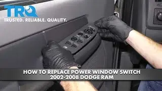 How to Replace Power Window Switch 2002-08 Dodge RAM